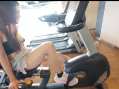 Pinay -Workout lang muna tayo! (Indoor gym workout first) - SingCan