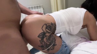Darling, before I go to work, do you want to fuck my ass