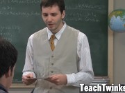 Preview 1 of Teacher Wade Warren anal fucks Skylar West in classroom
