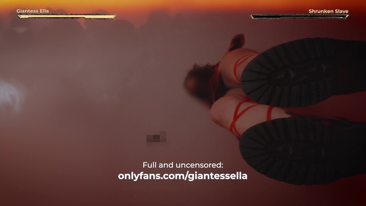 Mortal Kombat Giantess Kitana Barefoot and Boots Crush Pornhub com 