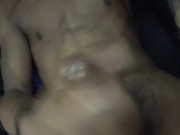 Preview 1 of Pulling hung Cock in car
