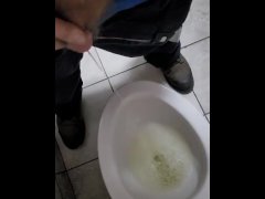 My student's assignment: record first piss