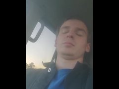Man Lays Down In His Lovers Car