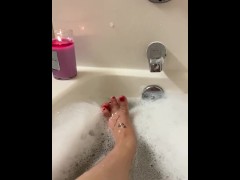 SLO mo with bubbles