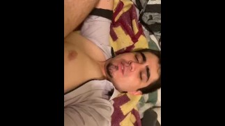 Asi me recibe mi novio al llegar del trabajo
