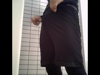 "daily Masturbation 12/7 Masturbate Secretly in a Public Toilet while taking a Walk"