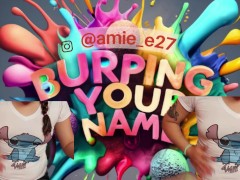 slut asian burping your name