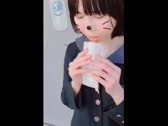 制服じっくり濃厚中出しサンプル♥️制服のまま、教え子連れ込み中出し　本編は公式URLから - Screenshot 1 of 16 - Skinny