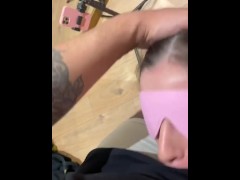 DOMINATED BY MY FAN UNTIL HE CUMS INSIDE