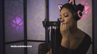 Exotic Hottie Gives you Seductive ASMR - Ear Eating, Ear Licking, Moaning, Mouth Sounds