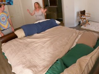 Stepmom shares bed with stepson to make room for the cousins screenshot number 0