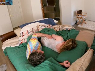 Stepmom shares bed with stepson to make room for the cousins screenshot number 2