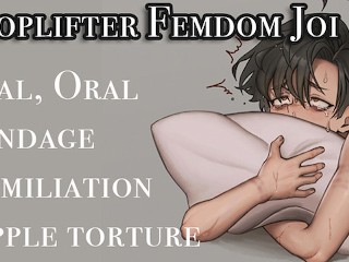 [anal, JOI Oral] un Propriétaire D’magasin Futa Vous Baise Pour Vol à L’étalage [torture Des Tétons, Humiliation]