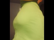 Preview 6 of My ass just looks so good in this dress. Twerking and clapping my juicy peach