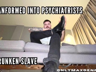 Transformado Em Escravo Encolhido Por Psiquiatra