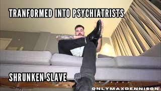 Transformado em escravo encolhido por psiquiatra