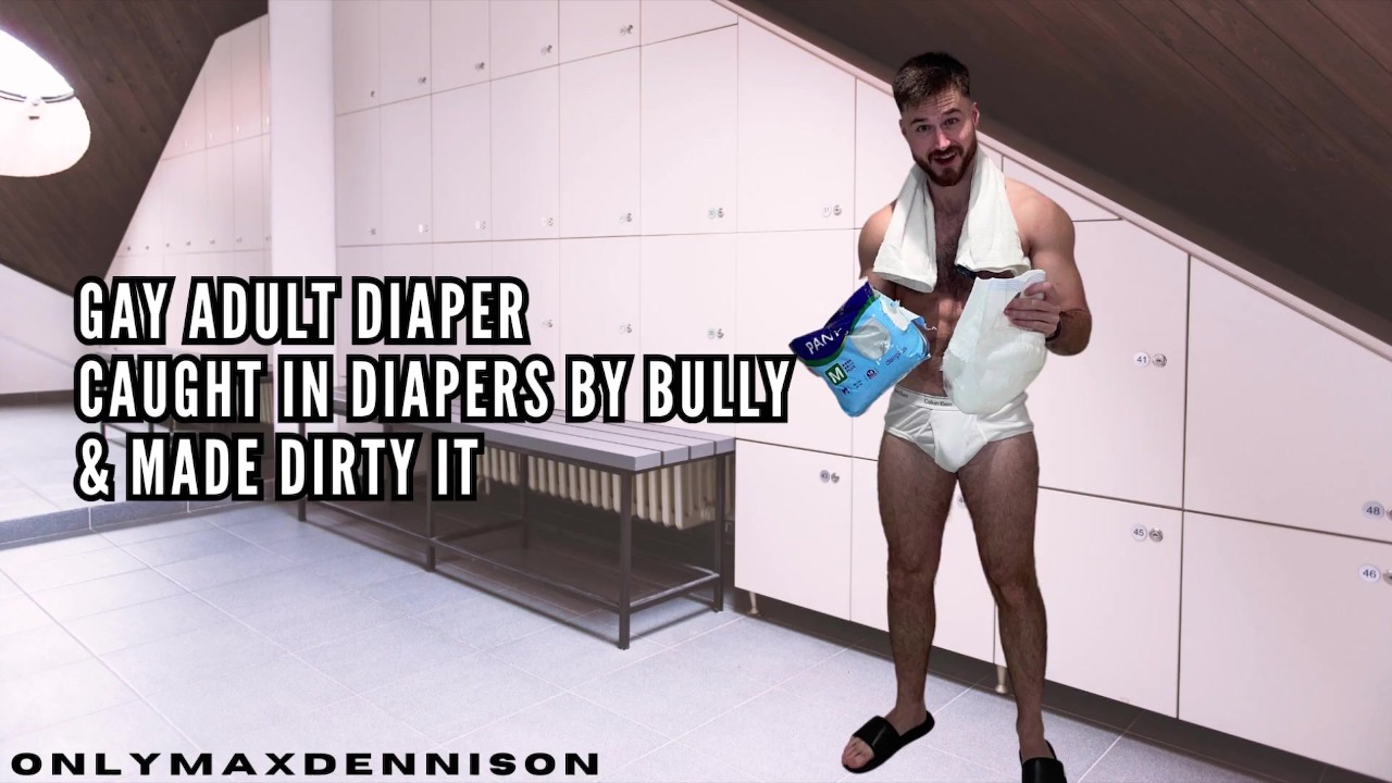 Caught in diapers by bully & made dirty them