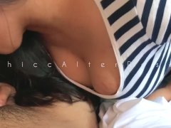 Thick Pinay Amateur Loud Blowjob After Giving Birth