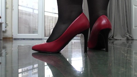 ASMR. ASMR sound of heels.