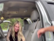 Preview 2 of Sucking and Fucking from the Truck to the Kitchen
