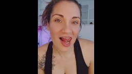 JOI 射在我的奶子上