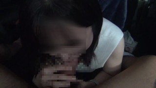 ３日振りのチンポに美味しそうにフェラ『お口もう１個あるよ』
