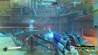 Big dick soldier 76 completely runs through a full 5 man