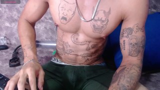 Colombiaanse kerel op chaturbate