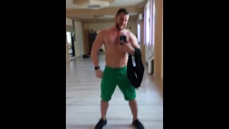 Get naked after gym more on OF