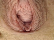 Preview 5 of Extreme Closeup Gape Spreading Pussy