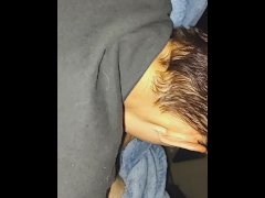 Wife Has Shaking Orgasm While Sucking Husbands Dick Part 1