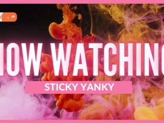 Sticky Yanky Enjoys Yankin his Massive Cock to some Hot Hentai