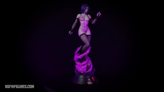 Raven figura de resina