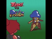 Preview 4 of Fucking THICK Monster Girls In Trixys Treasures