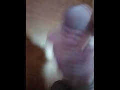 Spitting on Cock for Masterbation! CUMM FAST!