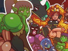 DOMINATING Sexy Monster Girls In Trixys Treasures