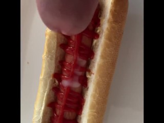 I Eat a Hotdog with Cum