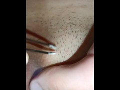 This is called penis hair pulling, and it’s very painful (A Hao)
