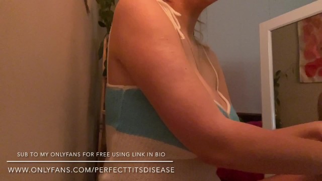Public Handjob Joi - almost got caught horny in public with big titty gf