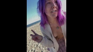 I Dared To Remove My Clothes And Walk Naked On A Public Beach