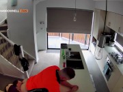 Preview 5 of Rimming A Tradie in His Jockstrap in Kitchen
