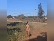Preview 5 of Piblic nudity on farm roads