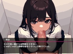 【僕と彼女の痴〇生活 実況(体験版)】電車で爆乳J〇のおっぱい揉んだりスカートめくって手マンしたり・・・(ドットアニメーション同人エロゲー hentai game) - Screenshot 15 of 16 - Hentai Anime