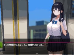 【僕と彼女の痴〇生活 実況(体験版)】電車で爆乳J〇のおっぱい揉んだりスカートめくって手マンしたり・・・(ドットアニメーション同人エロゲー hentai game) - Screenshot 8 of 16 - Bigtits Hentai