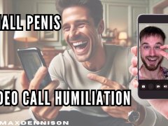 Small penis video call humilation