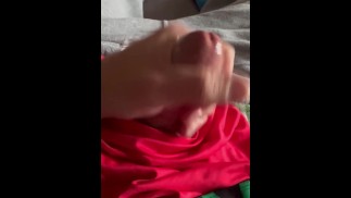 Army soldier customizes some undies for a follower