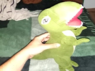 Zielony T-rex