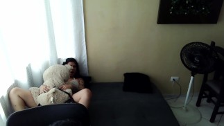 I fucked my teddy bear, it was very hot