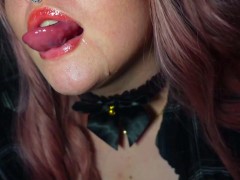 INTENSE LICKING ASMR | PASSIONATELY LICKING YOUR... LENS, WET LICKING, MOUTH SOUNDS, MIC LICKING