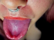 Preview 3 of INTENSE LICKING ASMR | PASSIONATELY LICKING YOUR... LENS, WET LICKING, MOUTH SOUNDS, MIC LICKING